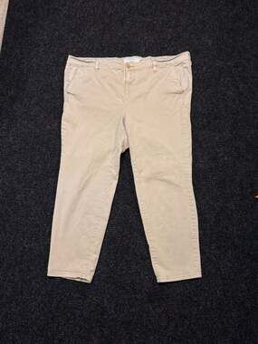 Torrid Women First At Fit Tan Khaki Chino Pants Womens Plus Size 22 Fall Elevate